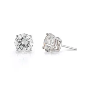 1.50 CTW Diamond Stud Earrings - Classic