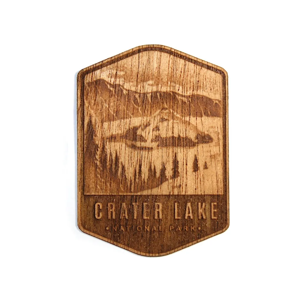 3.5" Wooden Sticker (US National Park Collection)