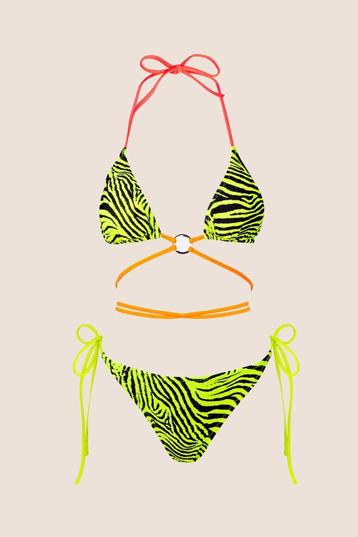 40712 Yellow Bikini Set