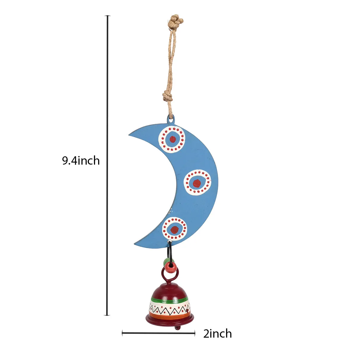 Aakriti Art Creations Wooden & Metal Wind Chimes for Home