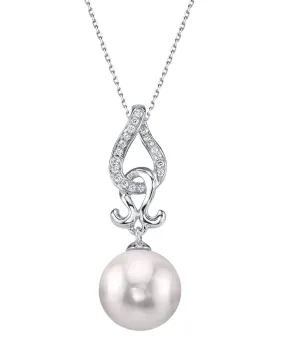 Akoya Pearl & Diamond Judy Pendant