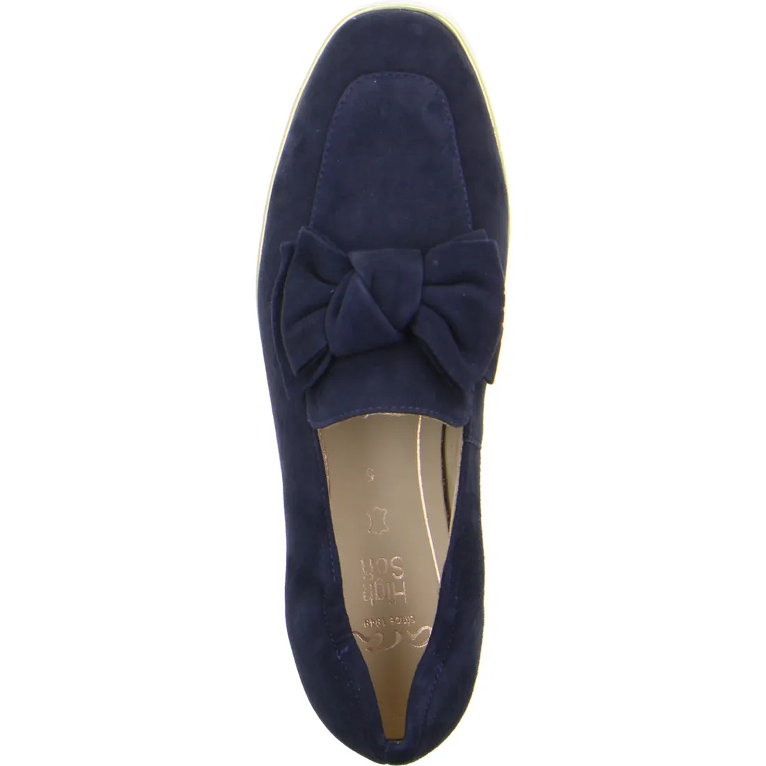 Ara Lillie Ladies Bow Trim Loafer