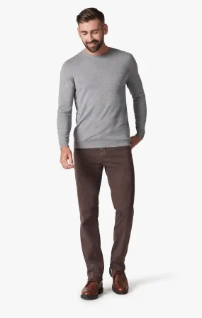 Charisma Relaxed Straight Leg Pants In Fudge Twill