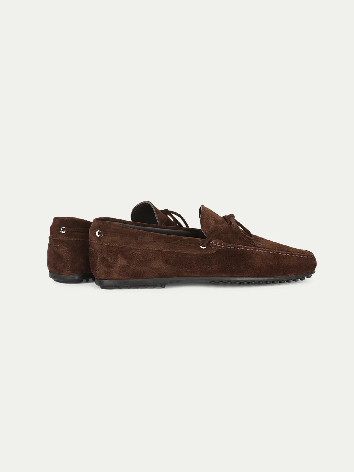 Chocolate Suede City Driving Shoes