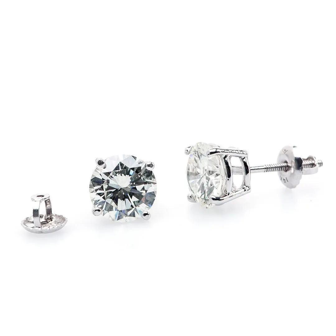 Classic Diamond Earrings