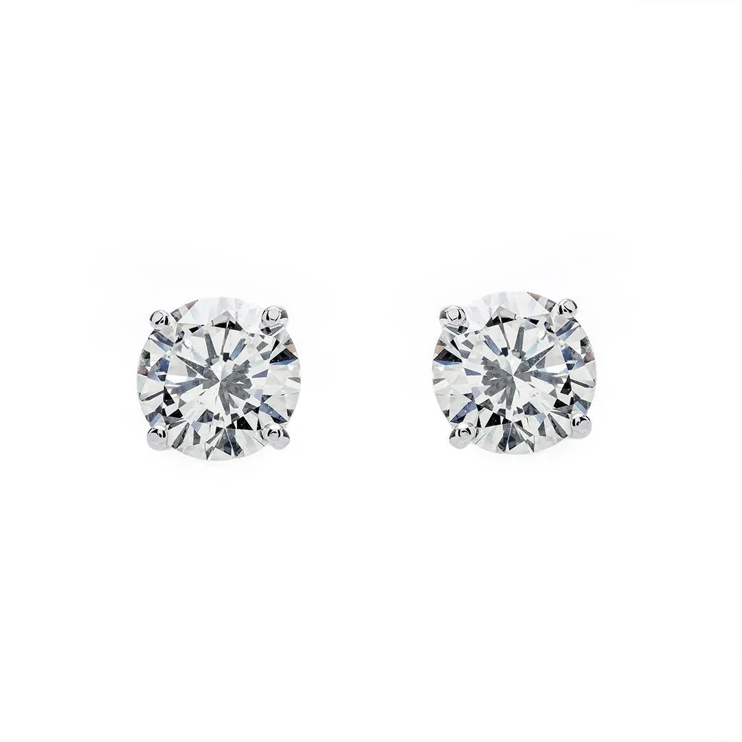 Classic Diamond Earrings