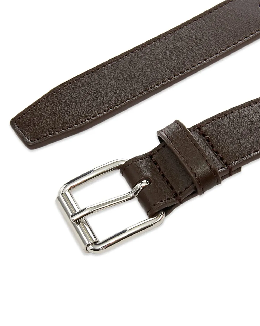 Classic Leather Belt - Brown