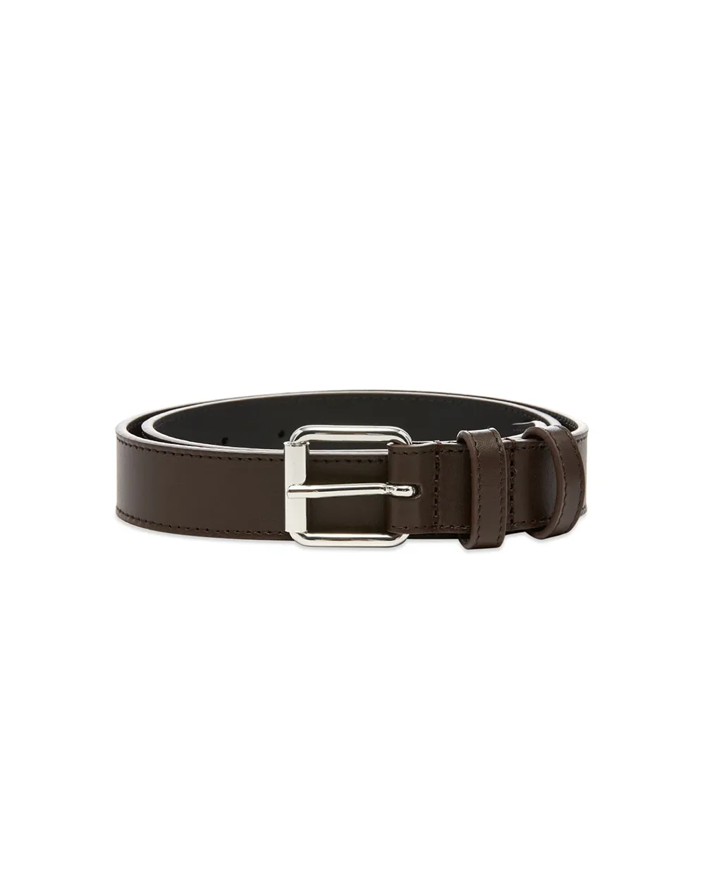 Classic Leather Belt - Brown