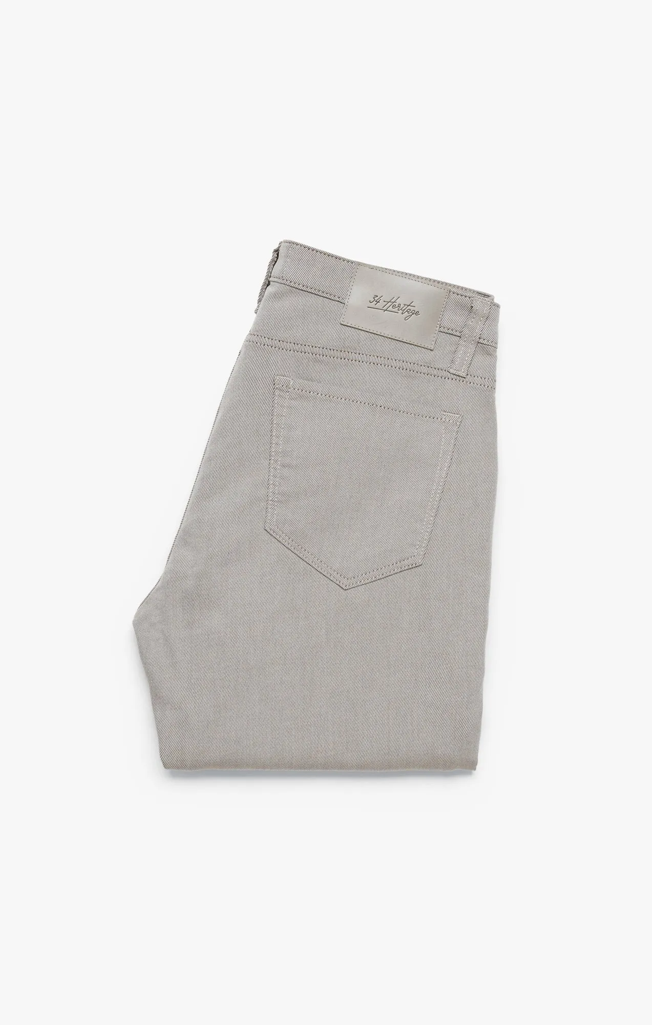 Courage Straight Leg Pants In Brown Refined Twill