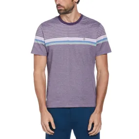 Engineered Stripe Pique Tee