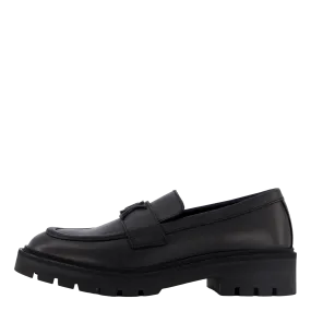 Flatform Loafer Hw Mg Lth Triple Black