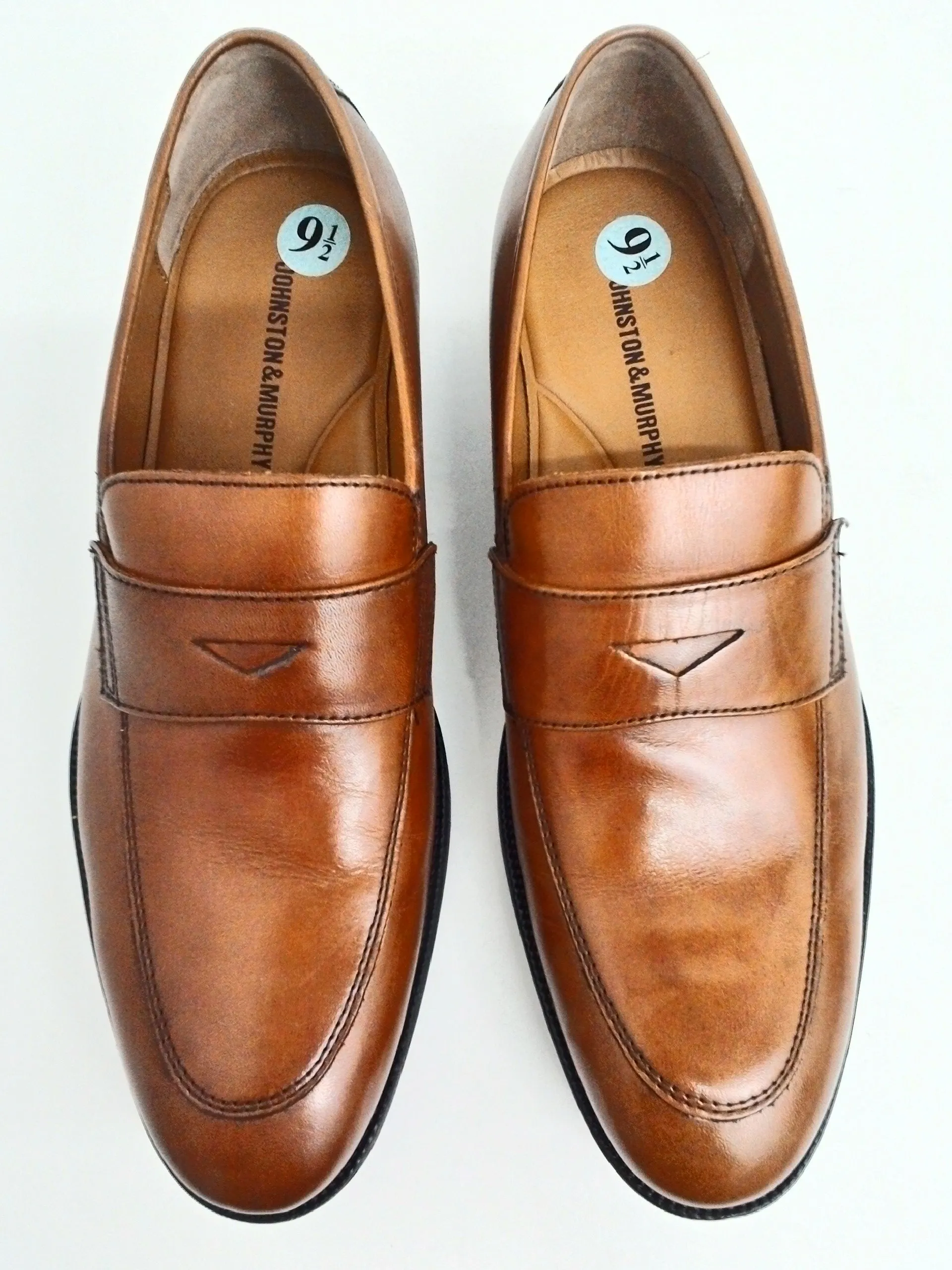 Johnston & Murphy Brown Loafers Size 9.5