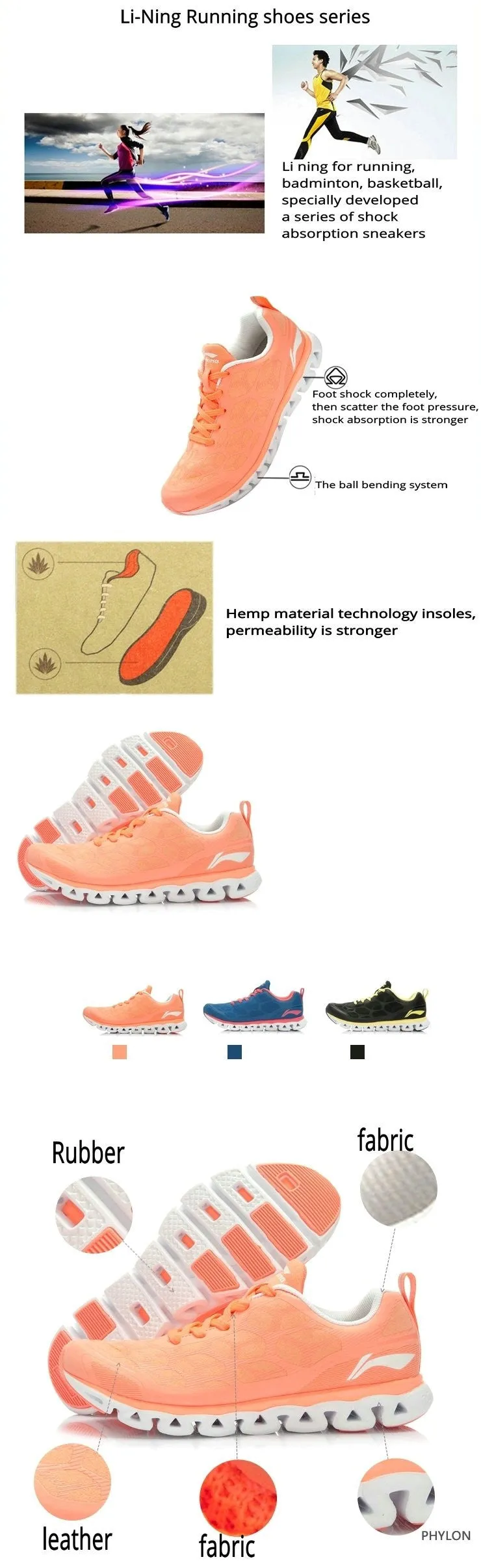 Li-Ning new women's running shoes LI Ning Arch Sneakers