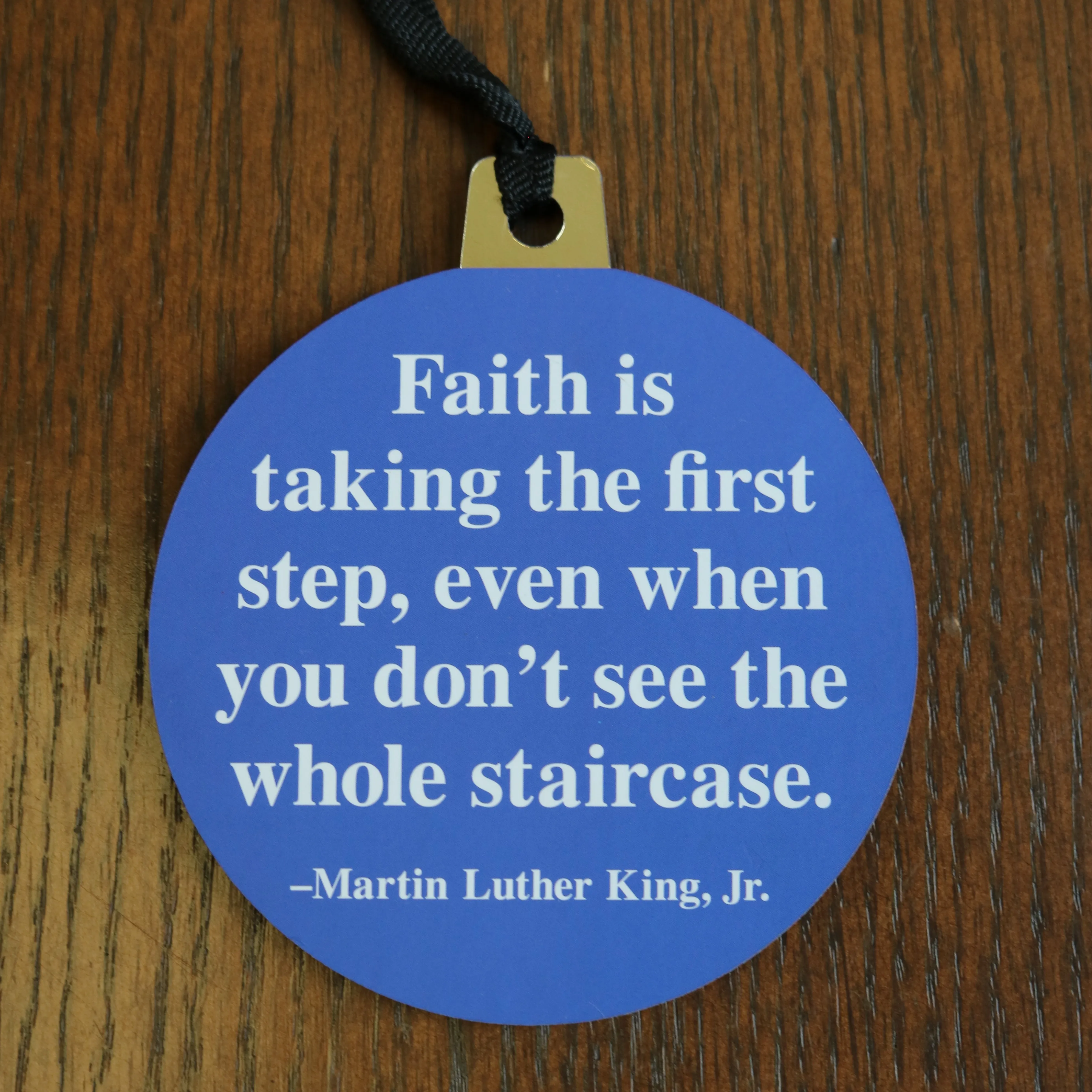 Martin Luther King Jr. Faith Ornament