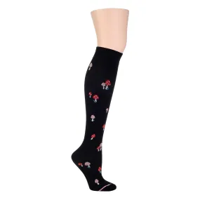 Mushroom | Knee-High Compression Socks For Women