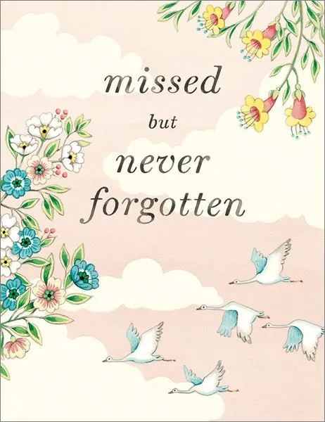 Never Forgotten Sympathy Card