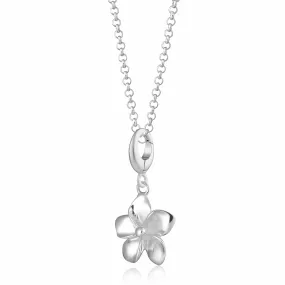 Silver Flower Necklace