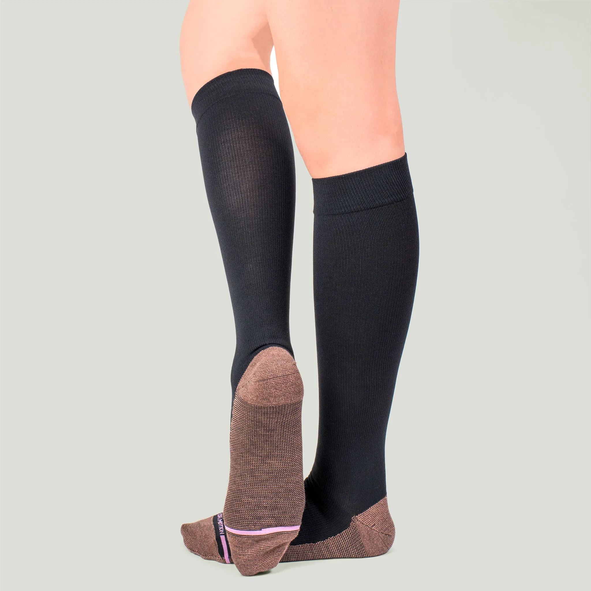 Solid Copper Infused | Knee-High Compression Socks For Women