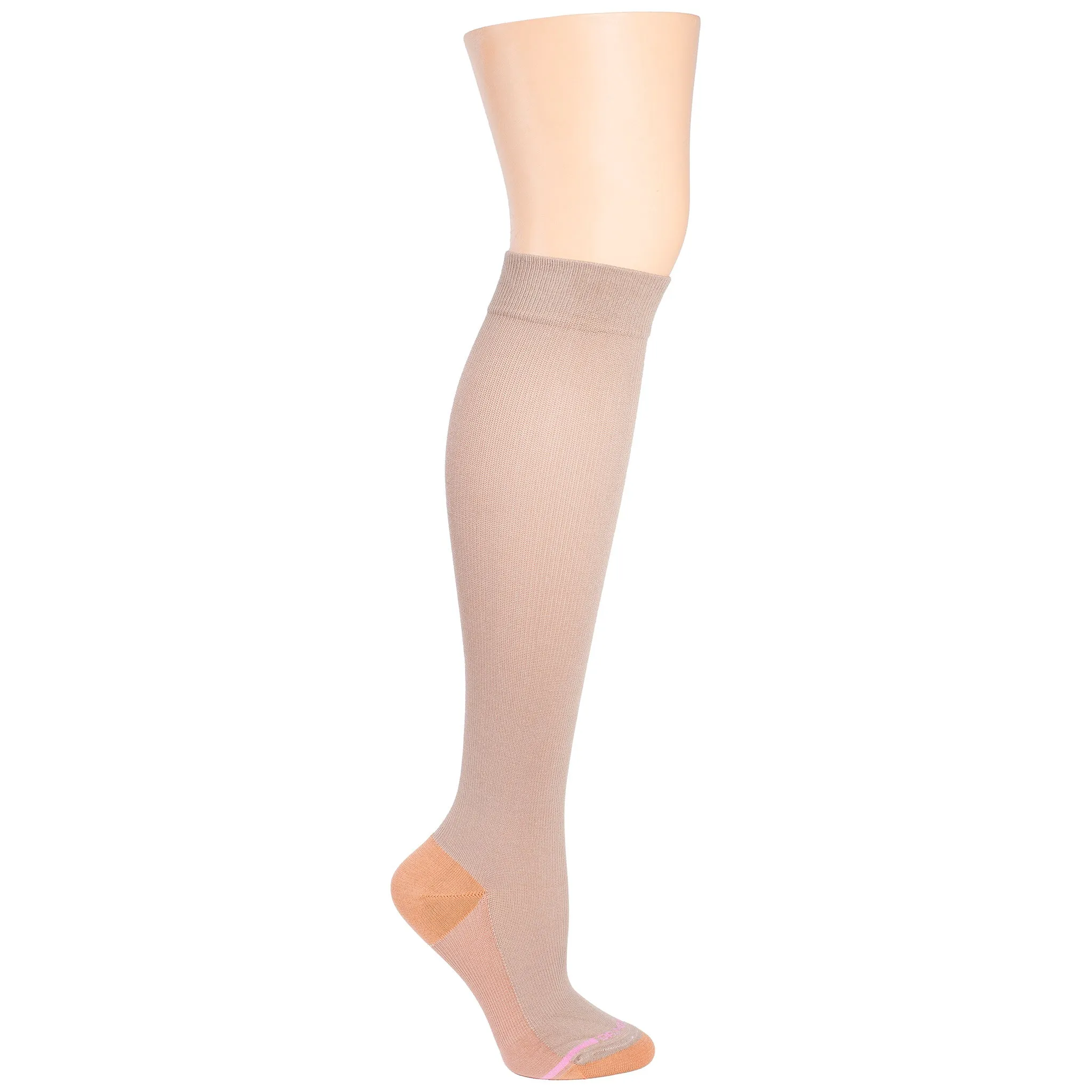 Solid Copper Infused | Knee-High Compression Socks For Women