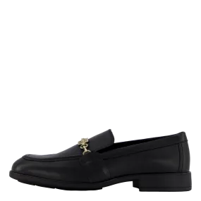 Th Chain Leather Loafer Black