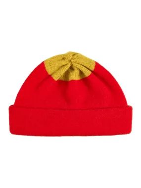 Top Spot Hat Scarlet & Turmeric